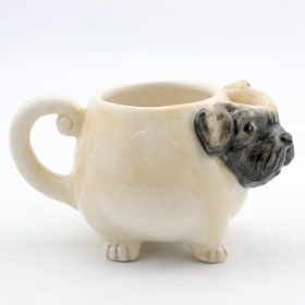 kubki do kawy dla psów z uchwytem na torebkę na herbatę