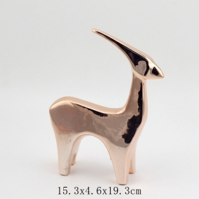 ceramiczny prezent z figurką jelenia