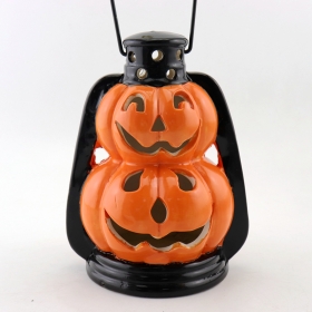 słodkie ceramiczne halloween dynie latarnie dekoracje pomysły